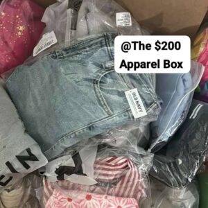 Mix clothing pallet 📦 (200 pieces)
