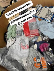 Mix clothing pallets (500 pieces)