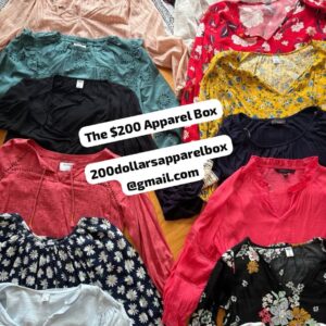 Bouses old navy, lucky, kohls Clothing box