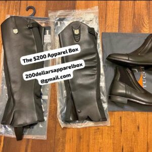 Tucci Paddock Boots and Half Chaps boots 👢