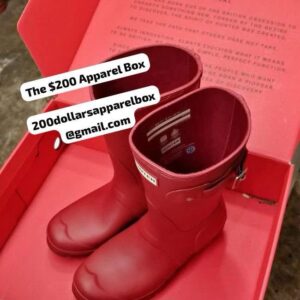 Winter Or Rain Hunter Boots ($160 for 3 pairs)