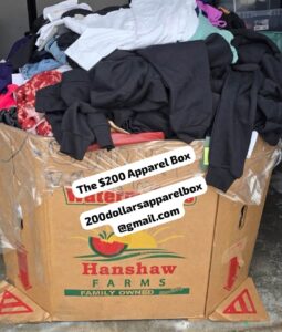 Overloaded pallet of brand new clothing (350+ pcs)