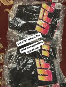 UFC Shirts, Hoodies, Sweatpants Pallet