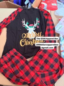 Christmas Pijamas pallet (100 pcs)