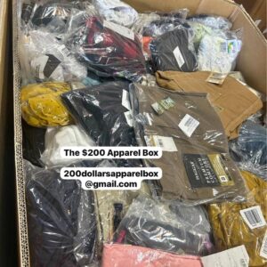 premium mixed clothing pallet, all seasons (500pcs)