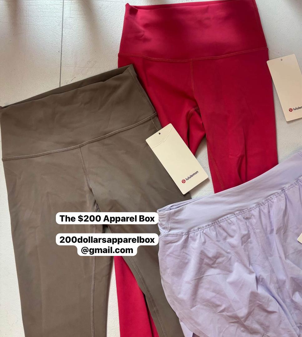 lululemon new with tags clothing lot (60 pcs) lululemon new with tags clothing lot (60 pcs)