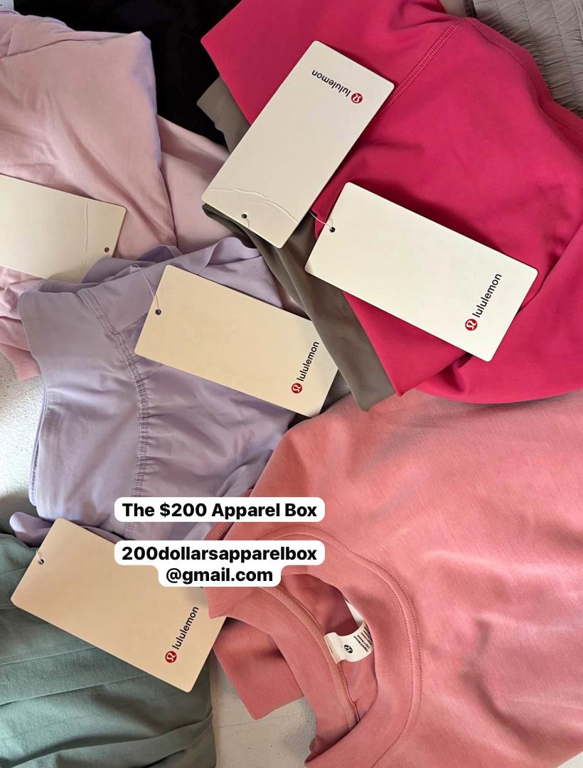 lululemon new with tags clothing lot (60 pcs) lululemon new with tags clothing lot (60 pcs)